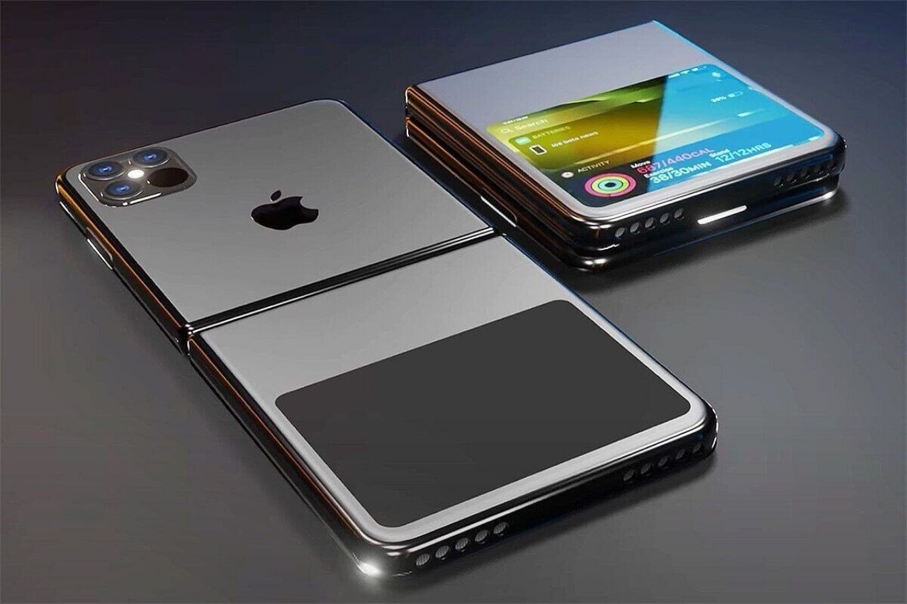 Katlanabilir iPhone'nin teknik özellikleri ortaya çıktı! Face ID yok, touch ID geri dönüyor 4