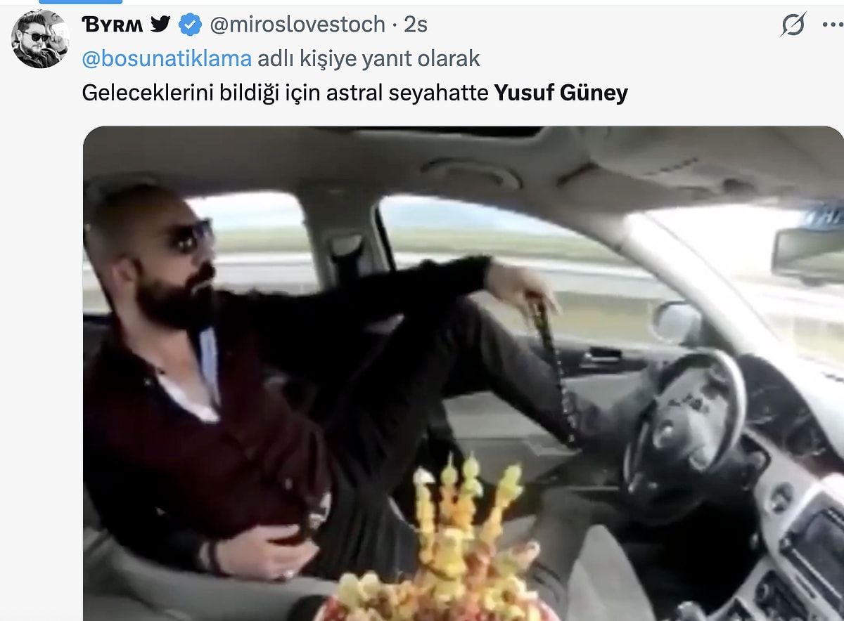 Uyuşturucu operasyonu kapsamında gözaltı listesinde olan Yusuf Güney evde yoktu! Sosyal medyadan yorum yağdı: Astral seyahattedir! 7