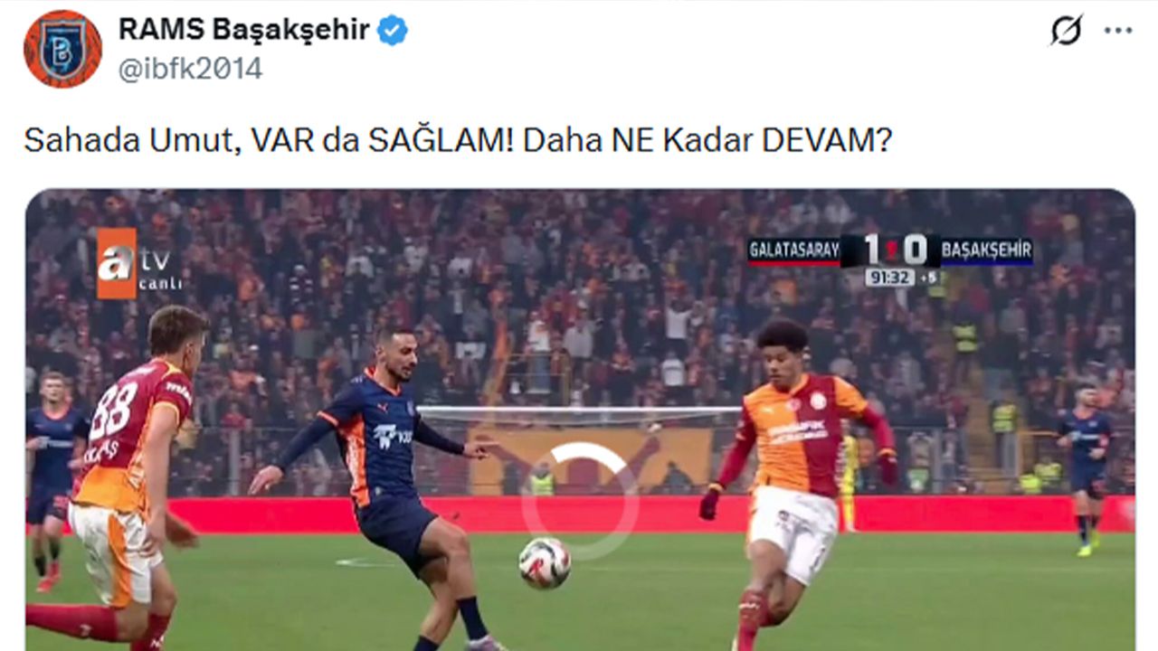 Başakşehir'den "isimli" gönderme 3