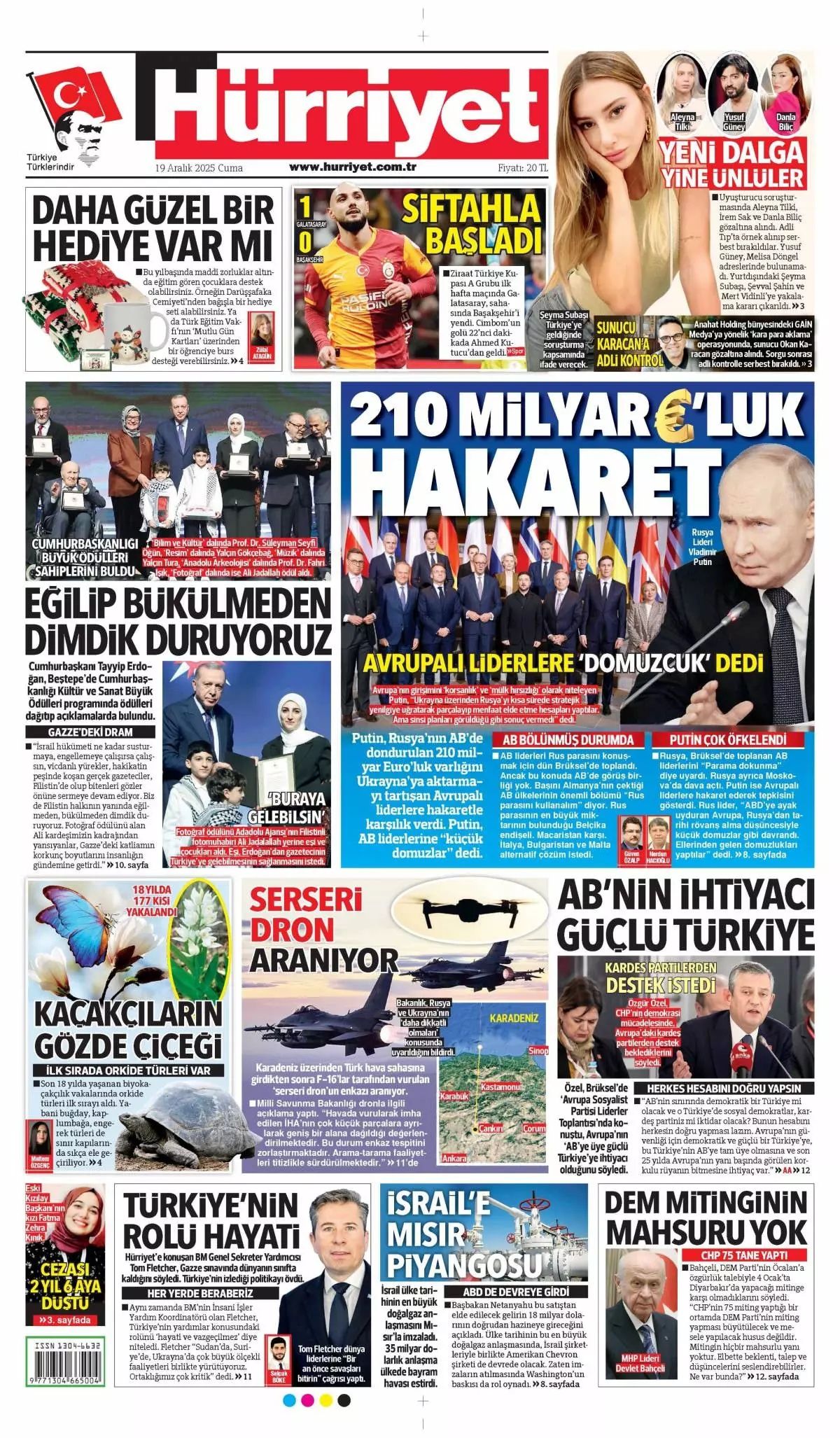 İtirafla gelen dalga... Ünlülere uyuşturucu operasyonu gazete manşetlerinde! 2