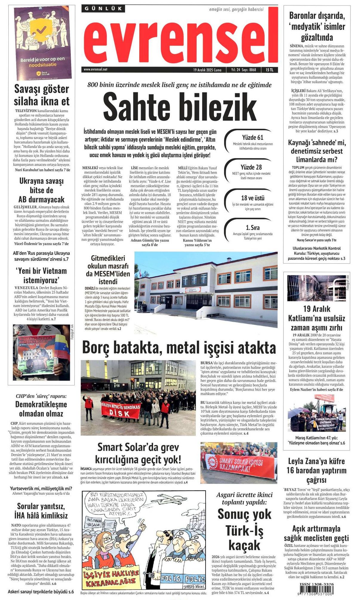 İtirafla gelen dalga... Ünlülere uyuşturucu operasyonu gazete manşetlerinde! 23