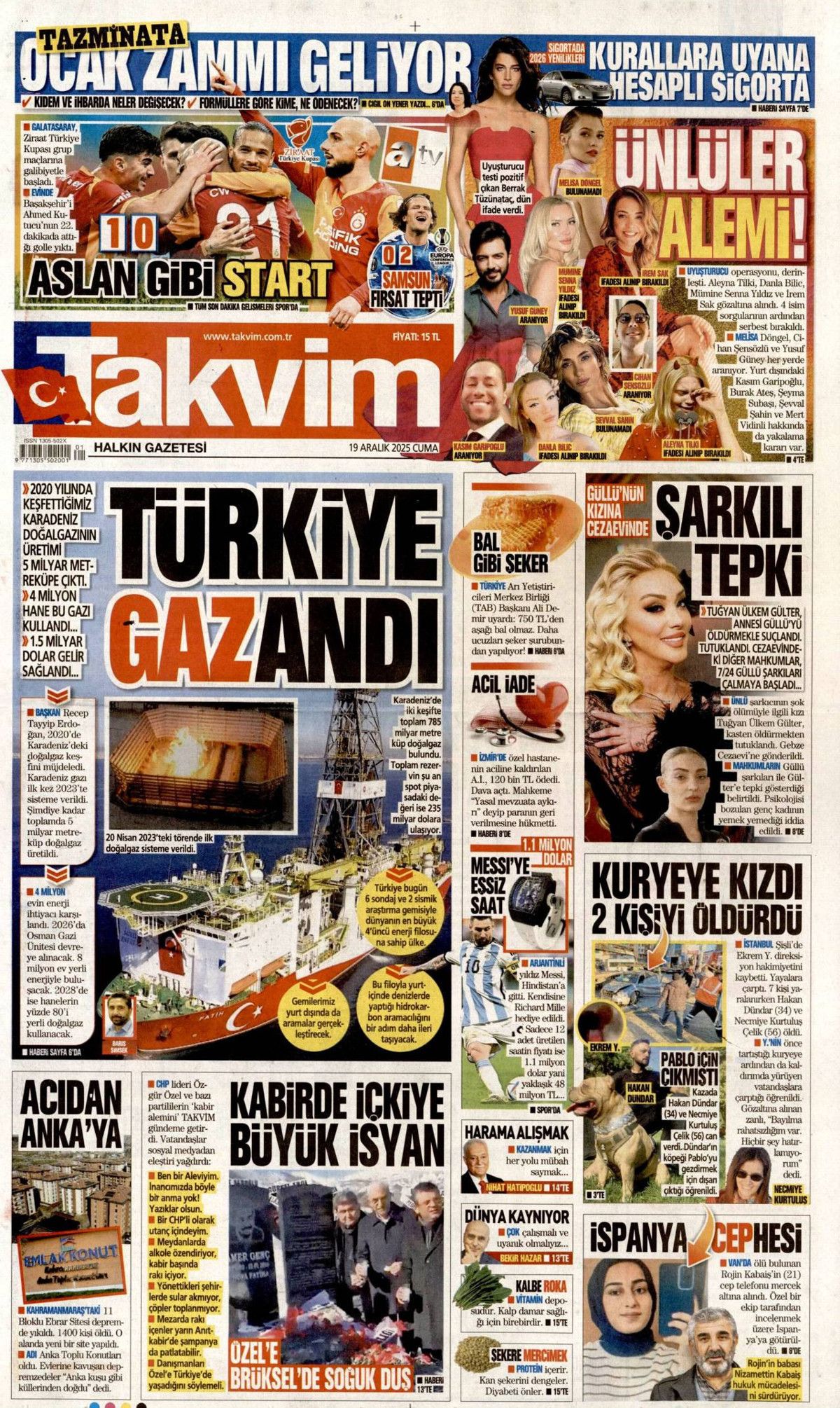 İtirafla gelen dalga... Ünlülere uyuşturucu operasyonu gazete manşetlerinde! 16