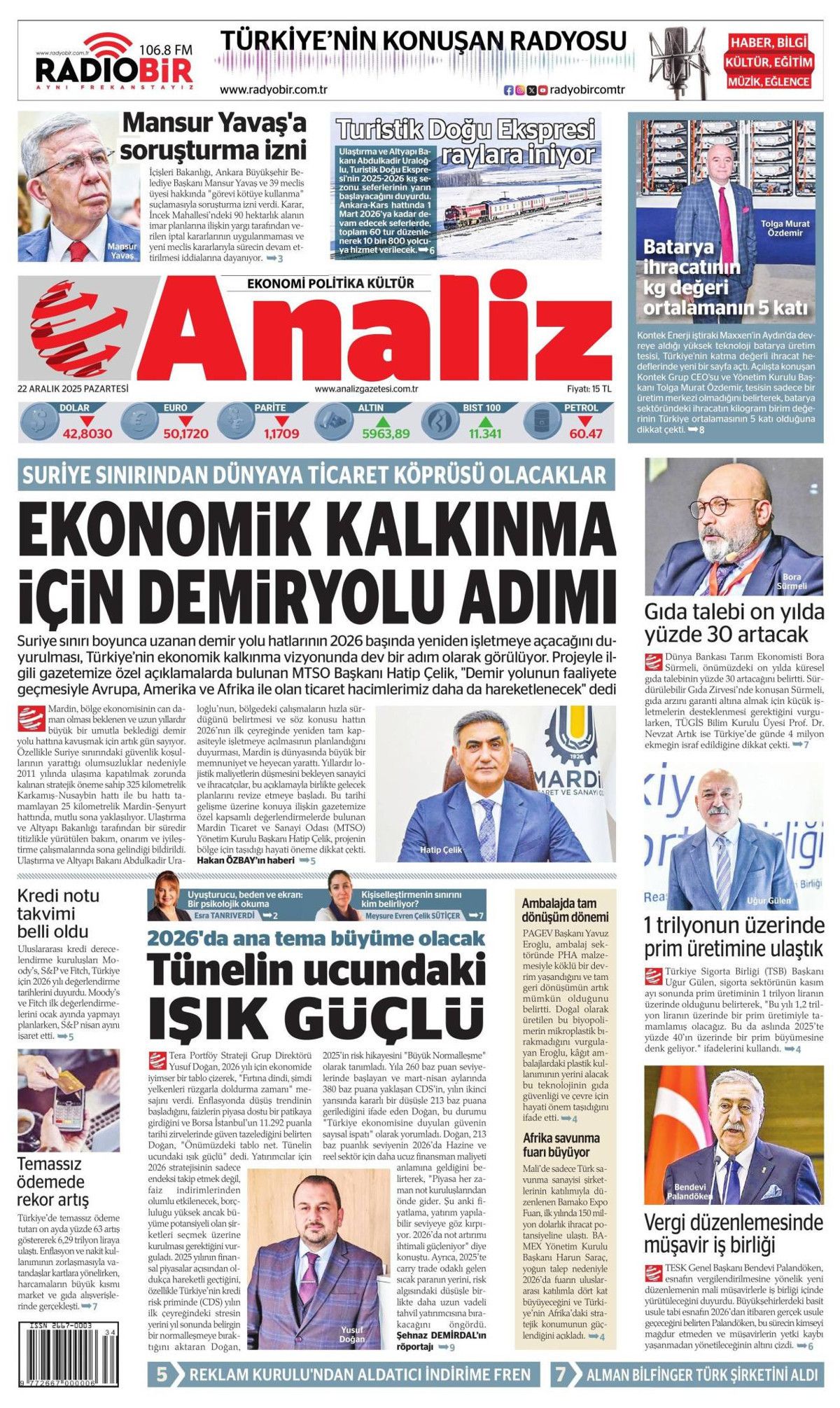 Dar ve sabit gelirli 2026'da güçlenecek! Yeni yıldan çok umutluyuz... 16