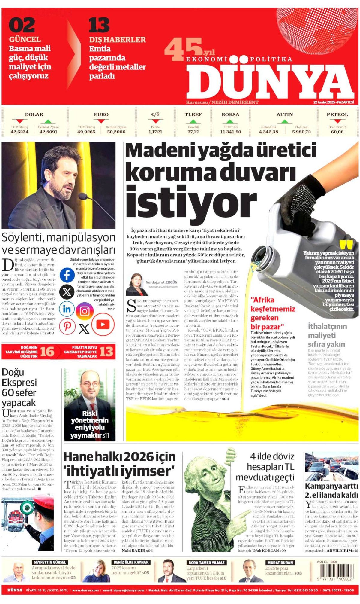 Dar ve sabit gelirli 2026'da güçlenecek! Yeni yıldan çok umutluyuz... 13