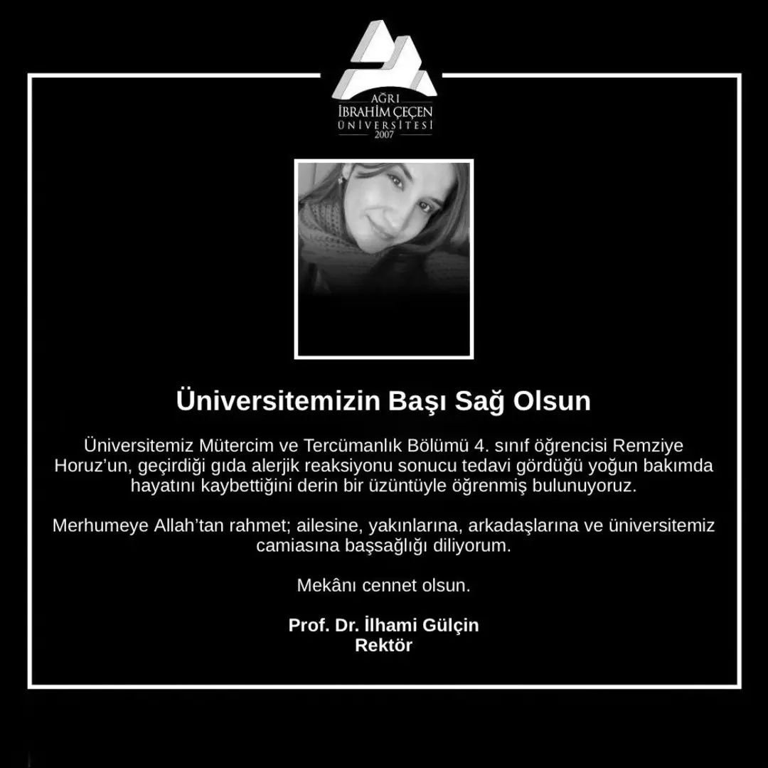 Doğum günü sürprizi faciaya dönüştü: Yumurta alerjisi olan üniversite öğrencisi Remziye Horuz hayatını kaybetti! 4