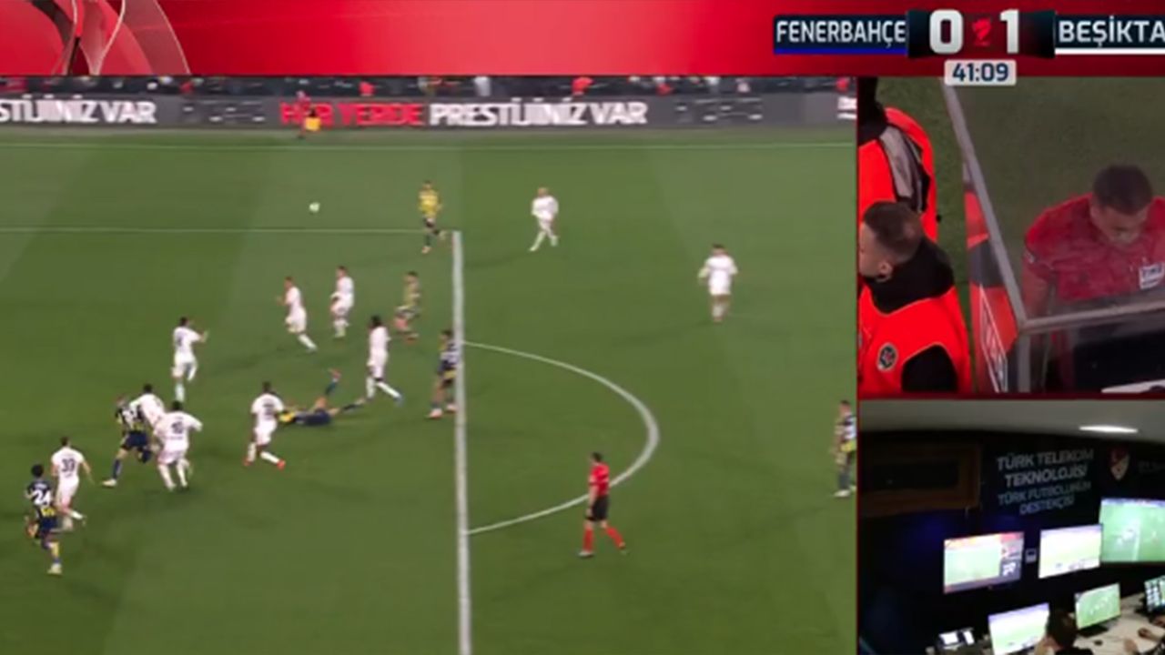 Fenerbahçe'nin VAR uyarısıyla aldığı penaltı 5