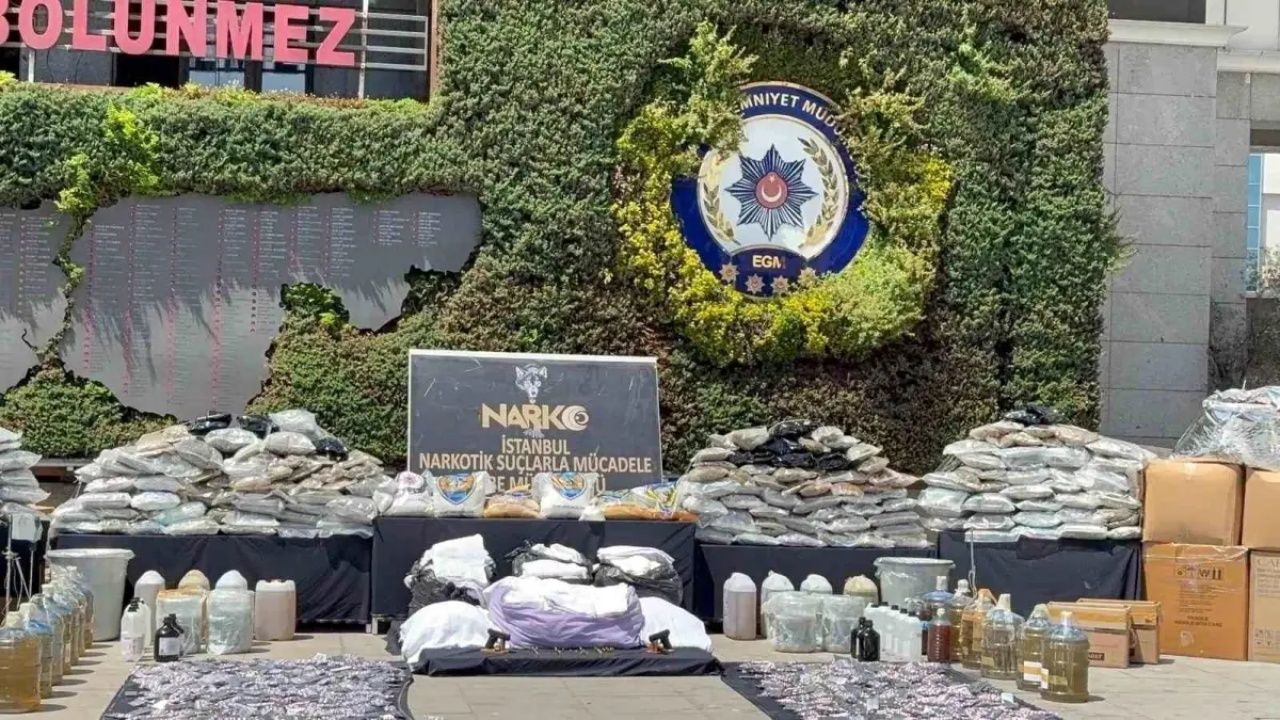İstanbul'da 2025'te uyuşturucuyla mücadelede tarihi rekor! 15 ton uyuşturucu ele geçirildi, 8 bin 481 kişi tutuklandı 5