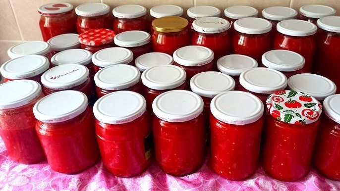 Kışlık konserve menemen yapımı! Püf noktalarıyla evde kışlık konserve menemen tarifi 3