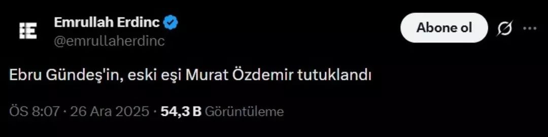 Ebru Gündeş’in eski eşi Murat Özdemir tutuklandı mı? Suç örgütü soruşturması yeniden alevlendi... 5