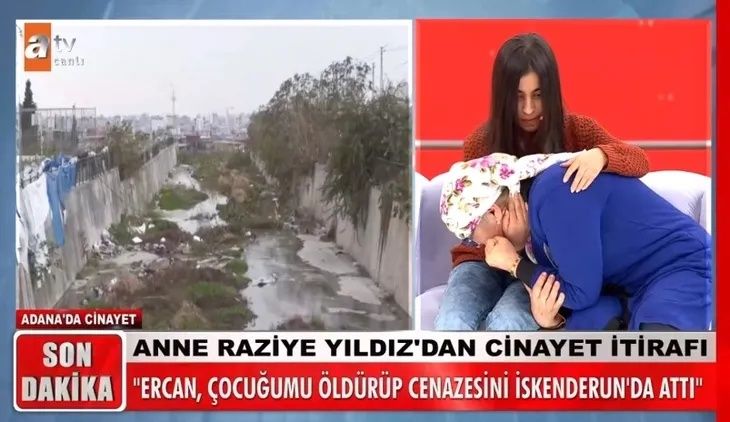 Müge Anlı'da anne Raziye Yıldız'dan canlı yayında itiraf geldi! 4 yaşındaki Emine'yi öldürüp cenazesini İskenderun'a attı! "Ercan başka bir çocuğu daha öldürdü" 8