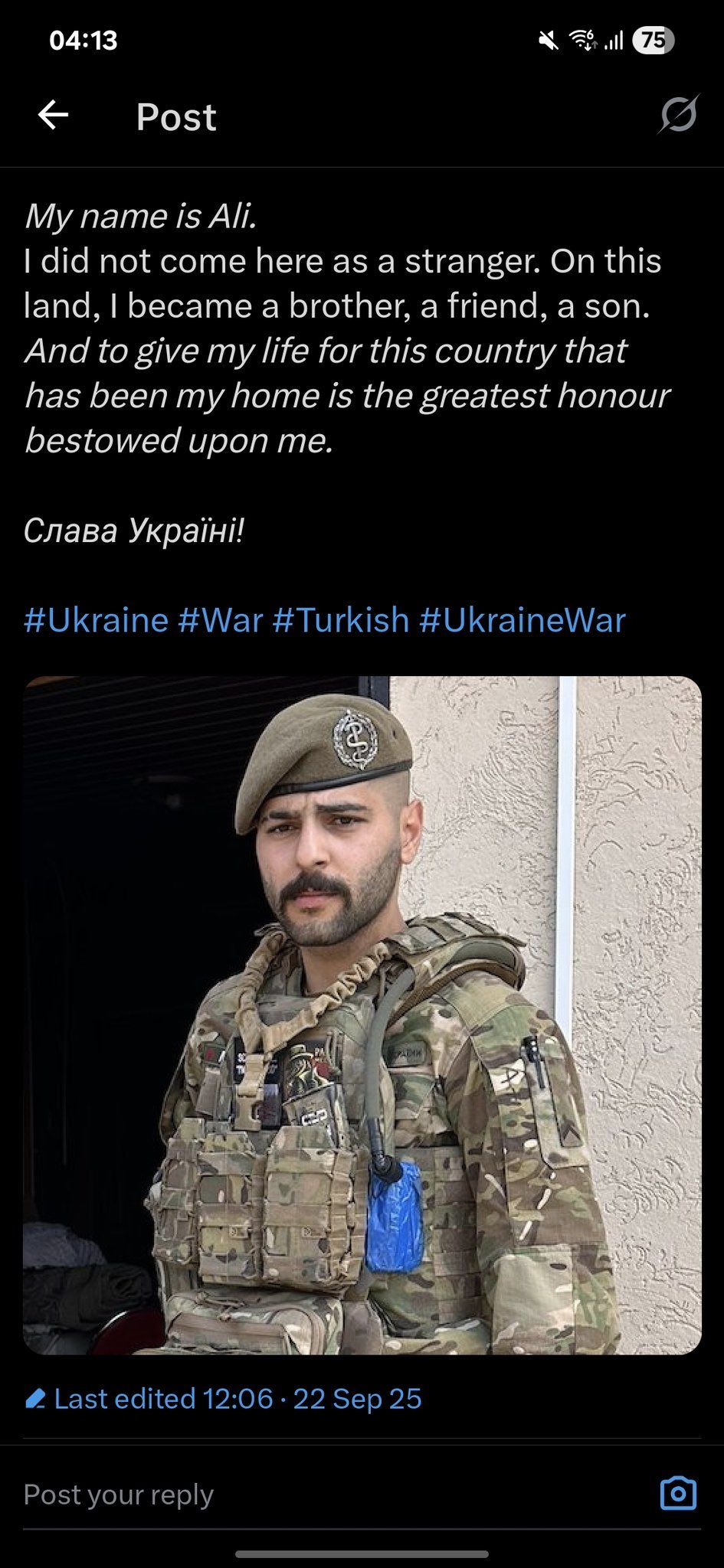 Zafer Partisi’nin eski belediye başkan adayı Ali Dilsiz, paralı asker oldu! Ukrayna ordusuna katıldı... 5