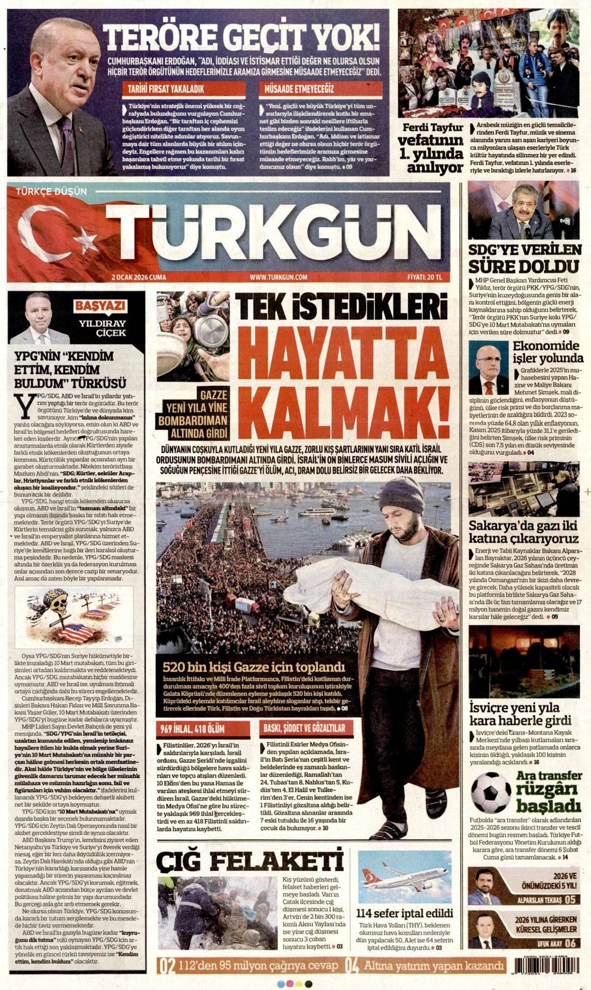 Türkiye susmadı, Gazze'yi unutmadı! Galata'daki tarihi buluşma manşetlerde... 10