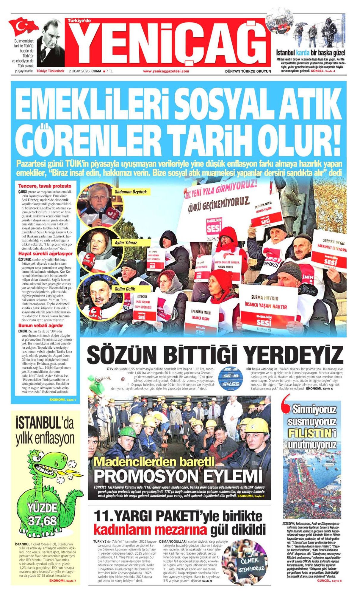 Türkiye susmadı, Gazze'yi unutmadı! Galata'daki tarihi buluşma manşetlerde... 14