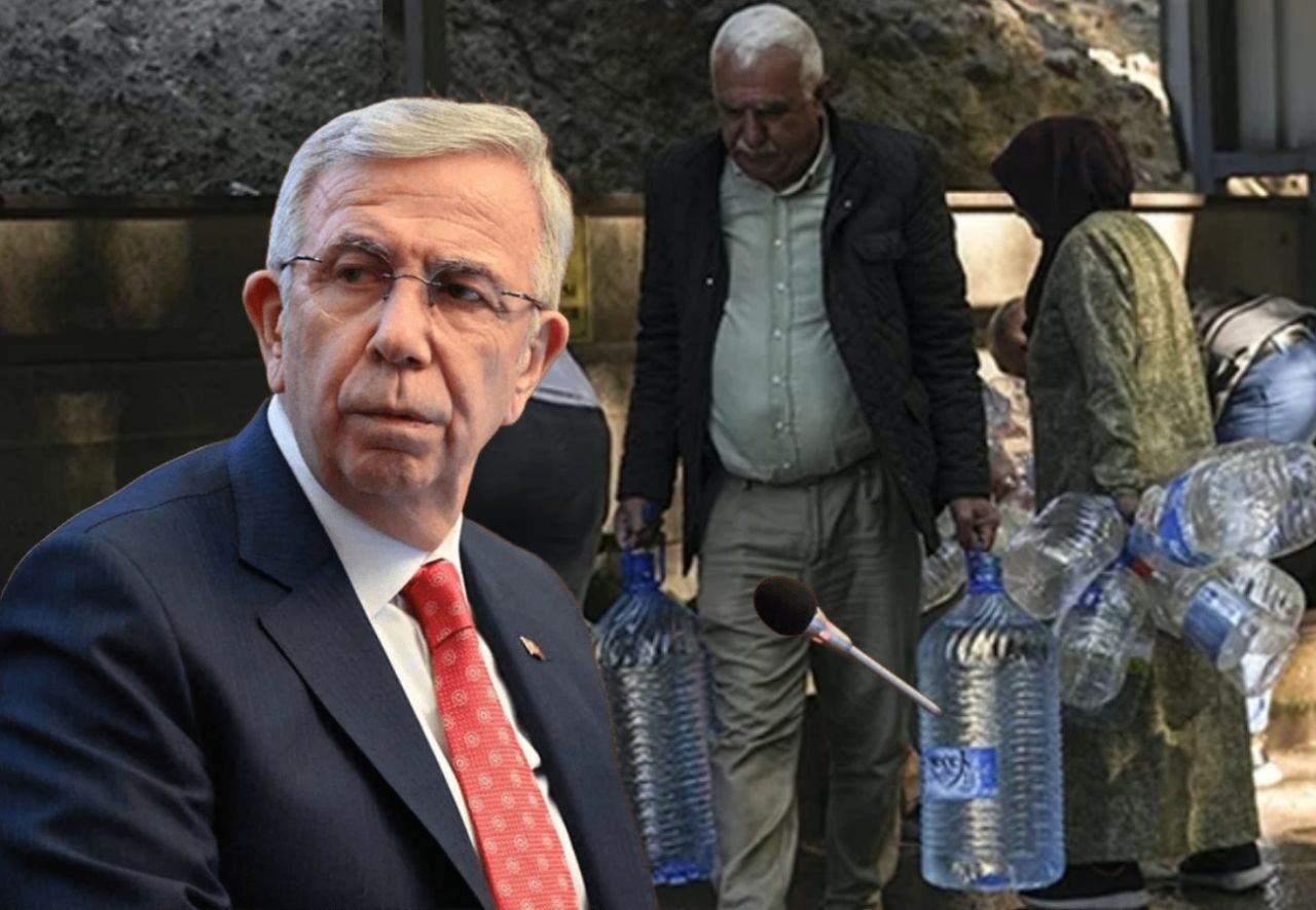 Ankara’da su çilesi çığrından çıktı! Vatandaş çeşmelerden su taşıyor... Mansur Yavaş neden hala sessiz? 1