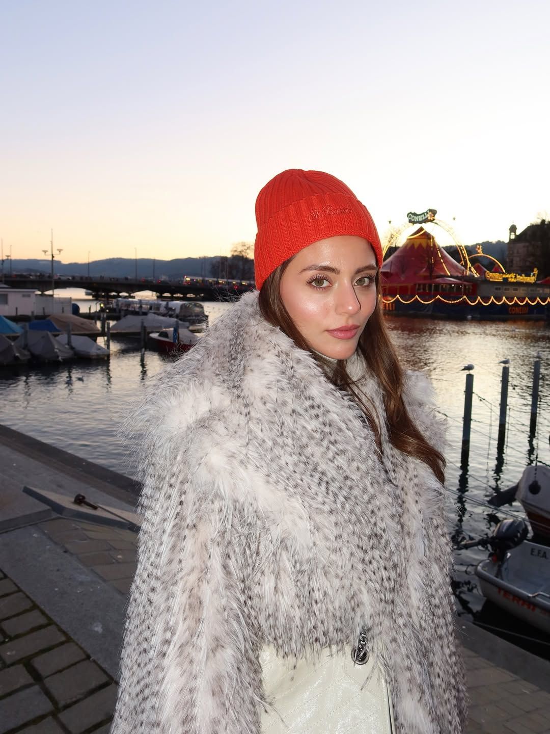 Sıla Türkoğlu'ndan yeni proje öncesi Ata Ayyıldız ile Zürih'te romantik tatil 6