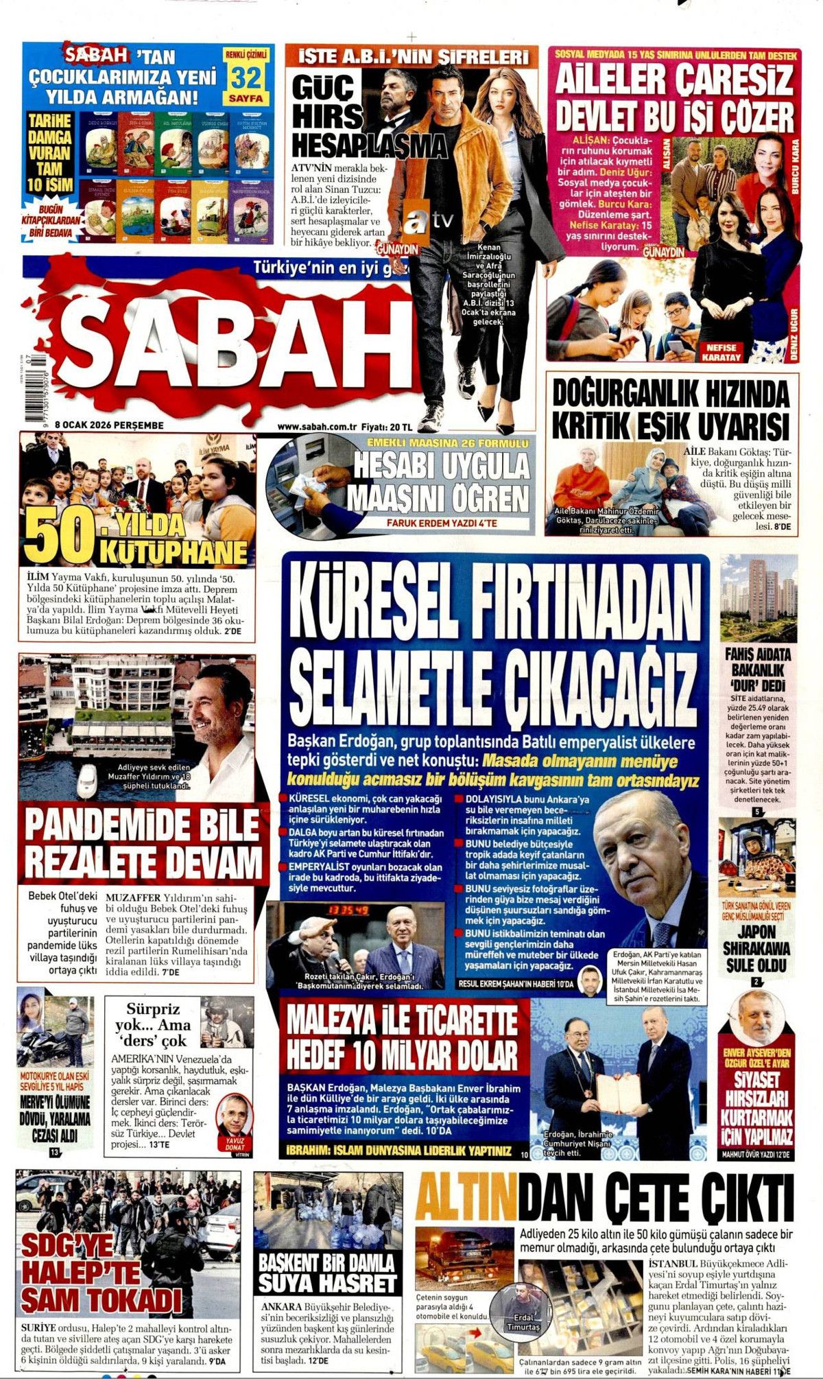 Halep'te hendeğe izin yok! SDG'ye operasyon manşetlerde 3