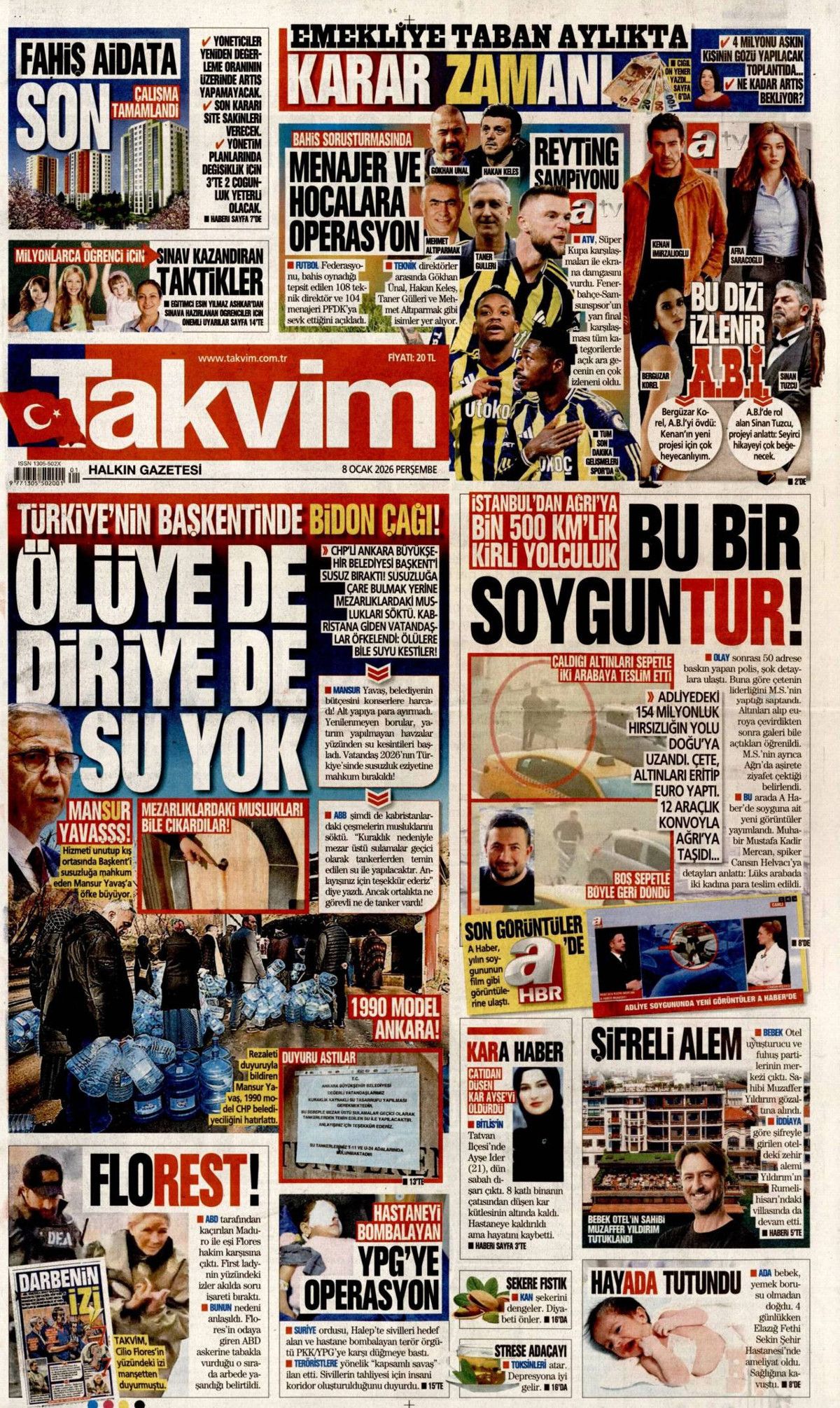 Halep'te hendeğe izin yok! SDG'ye operasyon manşetlerde 21