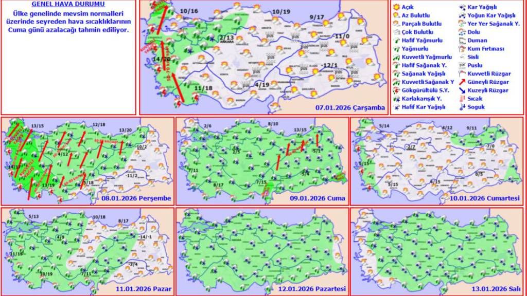 İstanbul'a yeniden kar geliyor! Alarm verildi... Kritik tarih belli oldu: 12-13 Ocak'a dikkat! 7