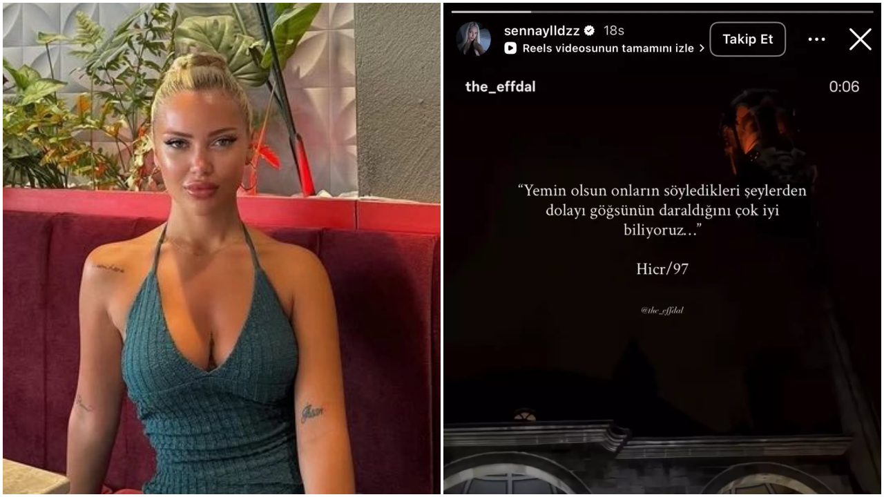 Uyuşturucu testi pozitif çıkan Mümine Sena Yıldız'dan dikkat çeken ayet paylaşımı 3