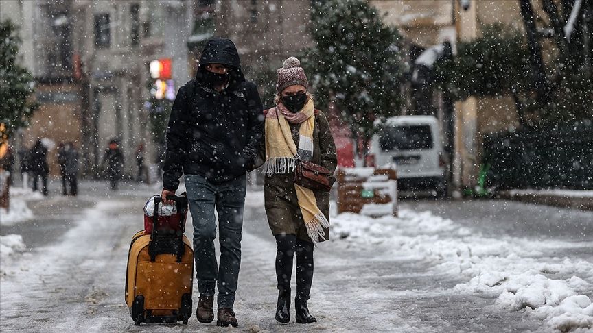 55 ile Pazartesi günü kar geliyor! İşte lapa lapa kar yağacak şehirler 12