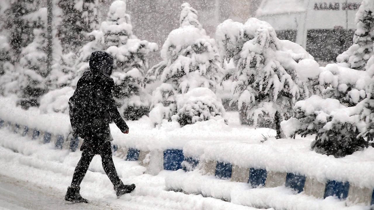 55 ile Pazartesi günü kar geliyor! İşte lapa lapa kar yağacak şehirler 16
