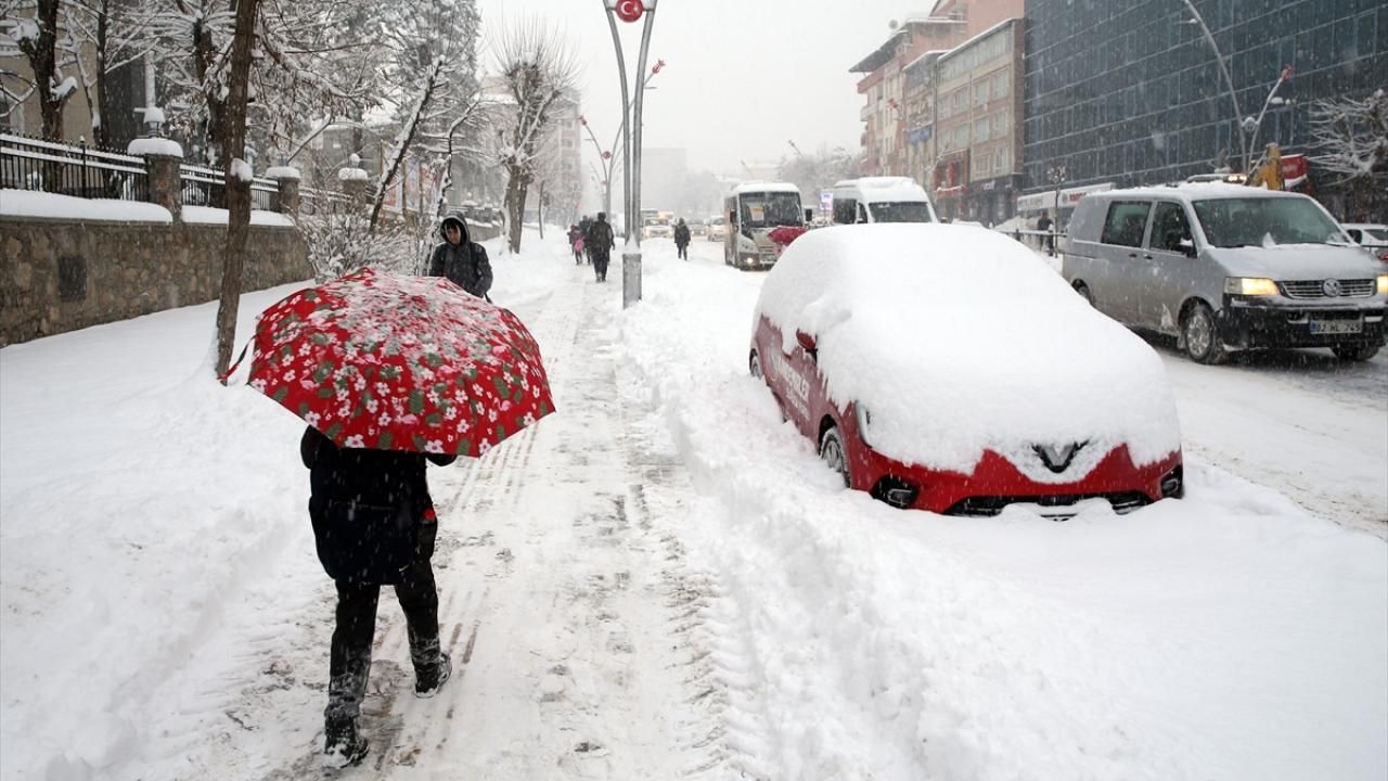 55 ile Pazartesi günü kar geliyor! İşte lapa lapa kar yağacak şehirler 19