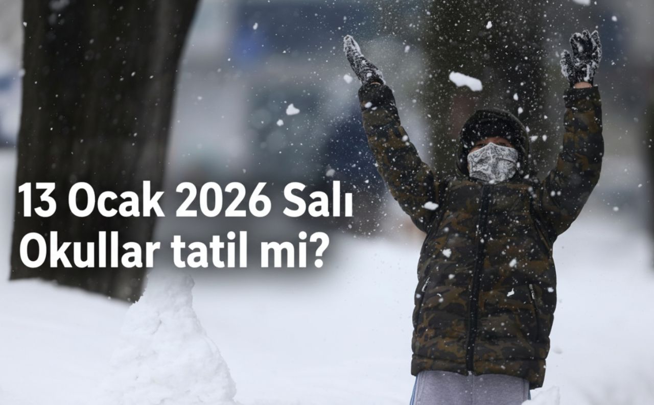 13 Ocak 2026 Salı günü okullar tatil mi? Yarın okullar tatil mi? İlk tatil haberi Tunceli'den geldi 1