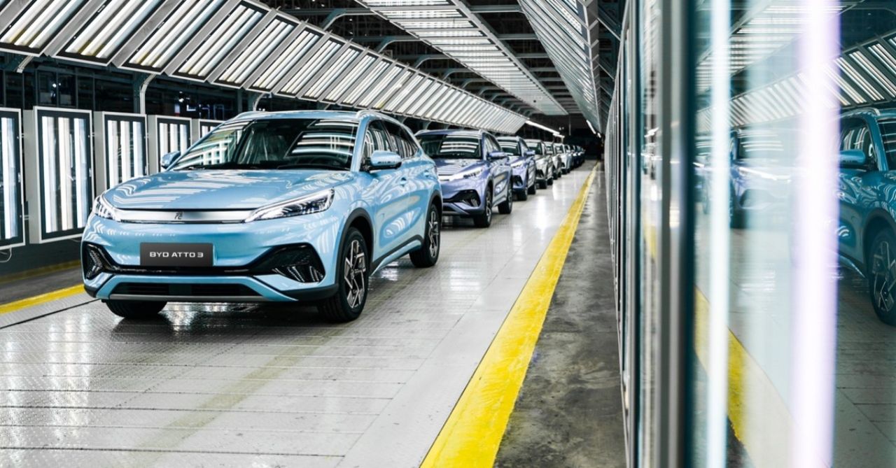 BYD Manisa fabrikasında inşaat başladı! 1 milyar dolarlık dev yatırımda ilk kazma vuruldu 4