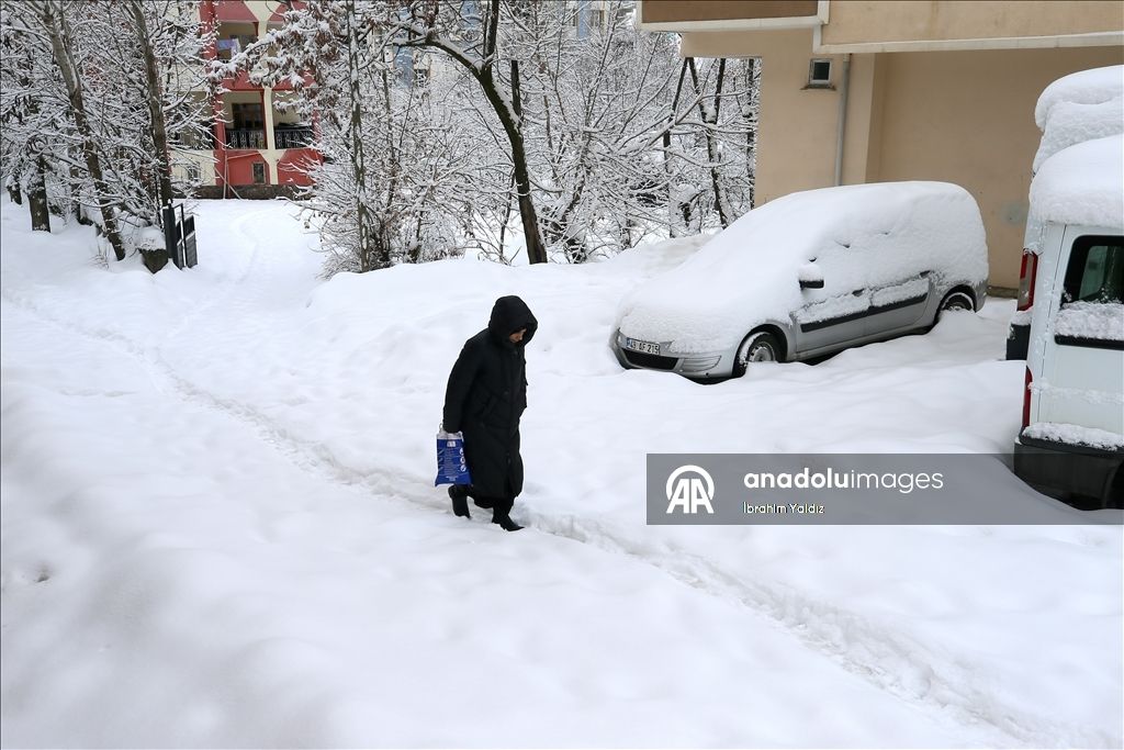 Hafta sonu yeniden kar geliyor! 46 ilde lapa lapa kar yağacak 16