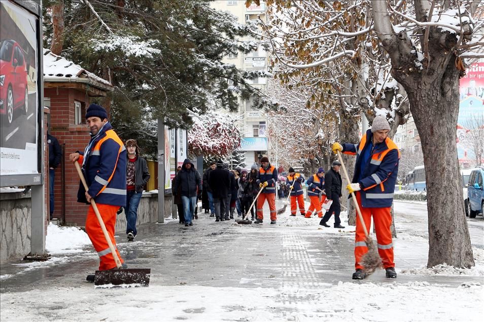 Hafta sonu yeniden kar geliyor! 46 ilde lapa lapa kar yağacak 8