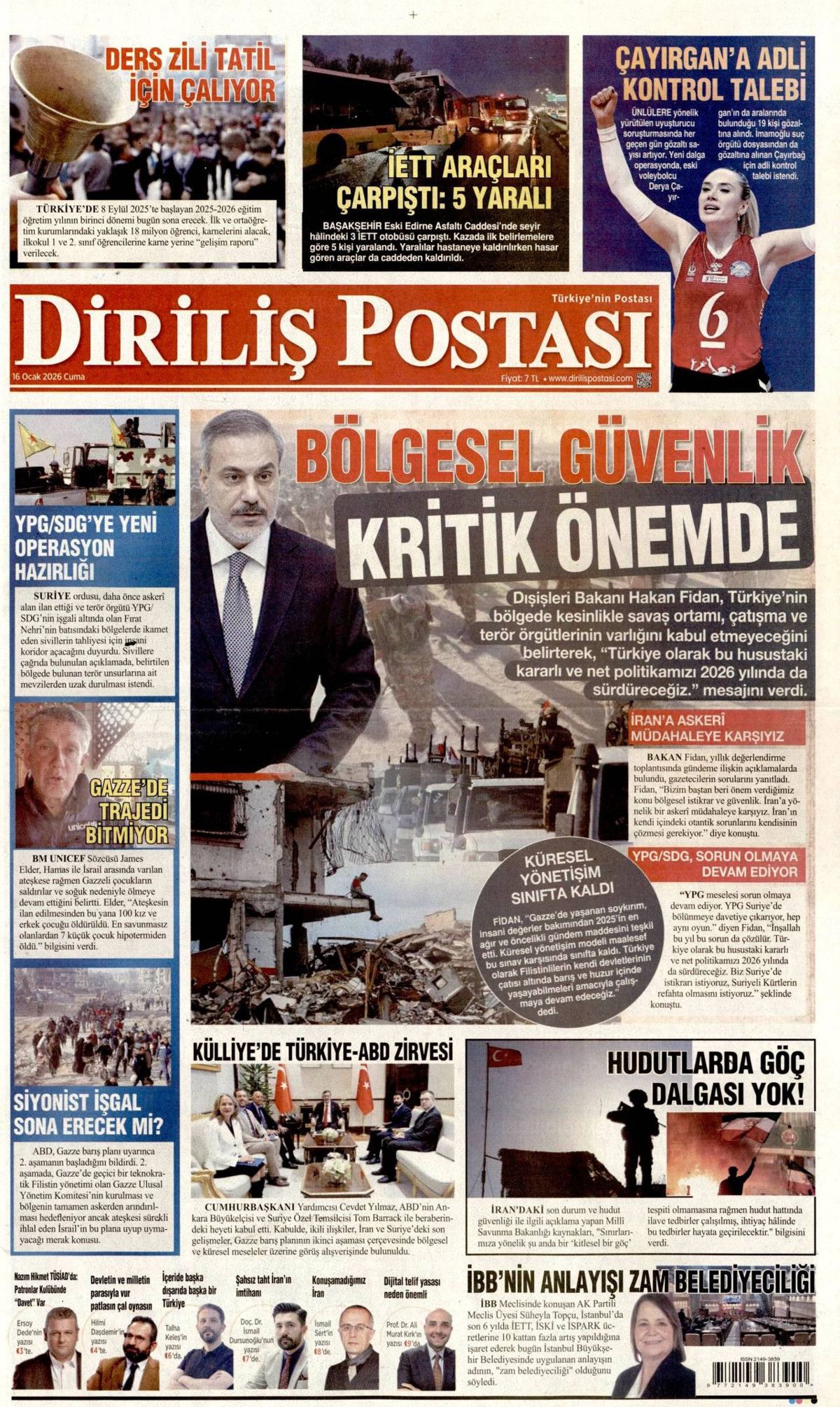 Terörsüz Türkiye'de kırmızı çizgi çekildi! SDG bitmeden adım yok... 19