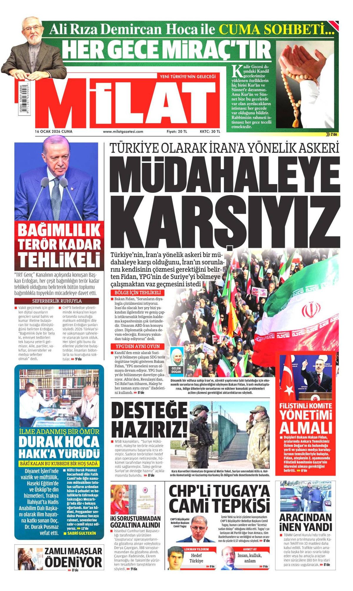 Terörsüz Türkiye'de kırmızı çizgi çekildi! SDG bitmeden adım yok... 11