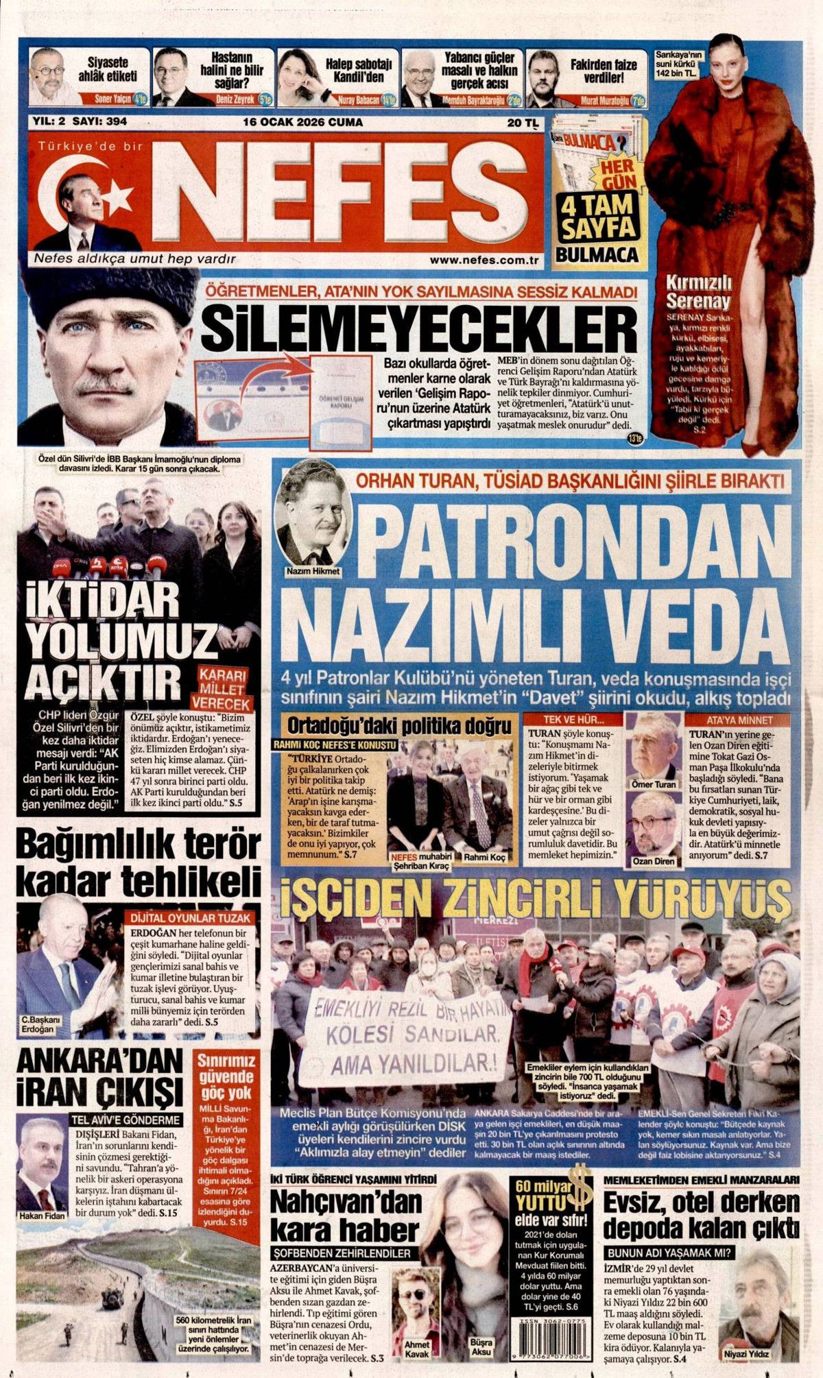 Terörsüz Türkiye'de kırmızı çizgi çekildi! SDG bitmeden adım yok... 20