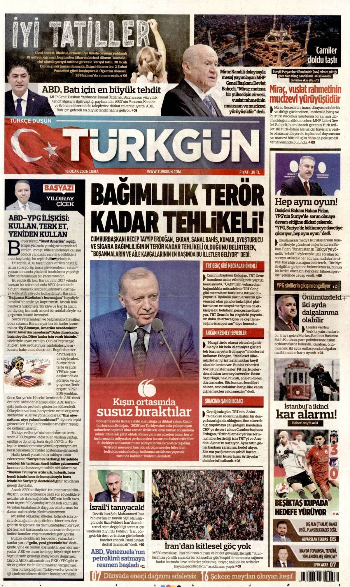 Terörsüz Türkiye'de kırmızı çizgi çekildi! SDG bitmeden adım yok... 9
