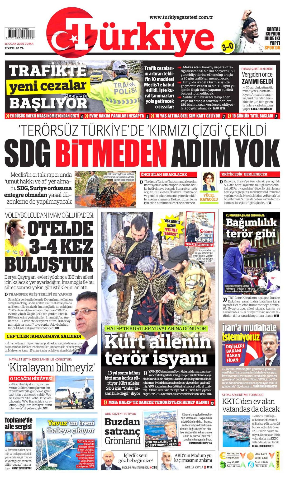 Terörsüz Türkiye'de kırmızı çizgi çekildi! SDG bitmeden adım yok... 1