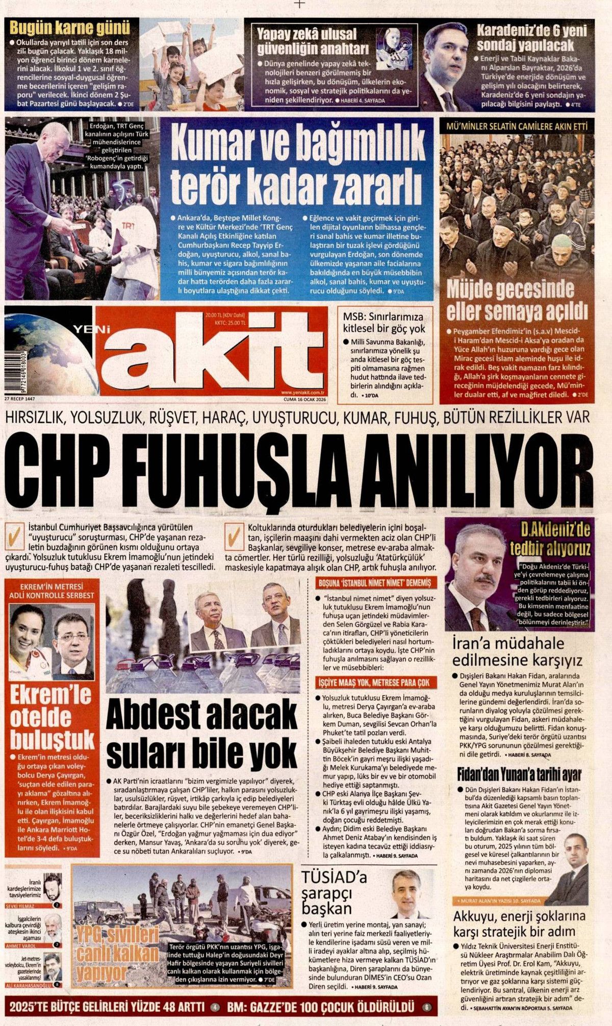 Terörsüz Türkiye'de kırmızı çizgi çekildi! SDG bitmeden adım yok... 18