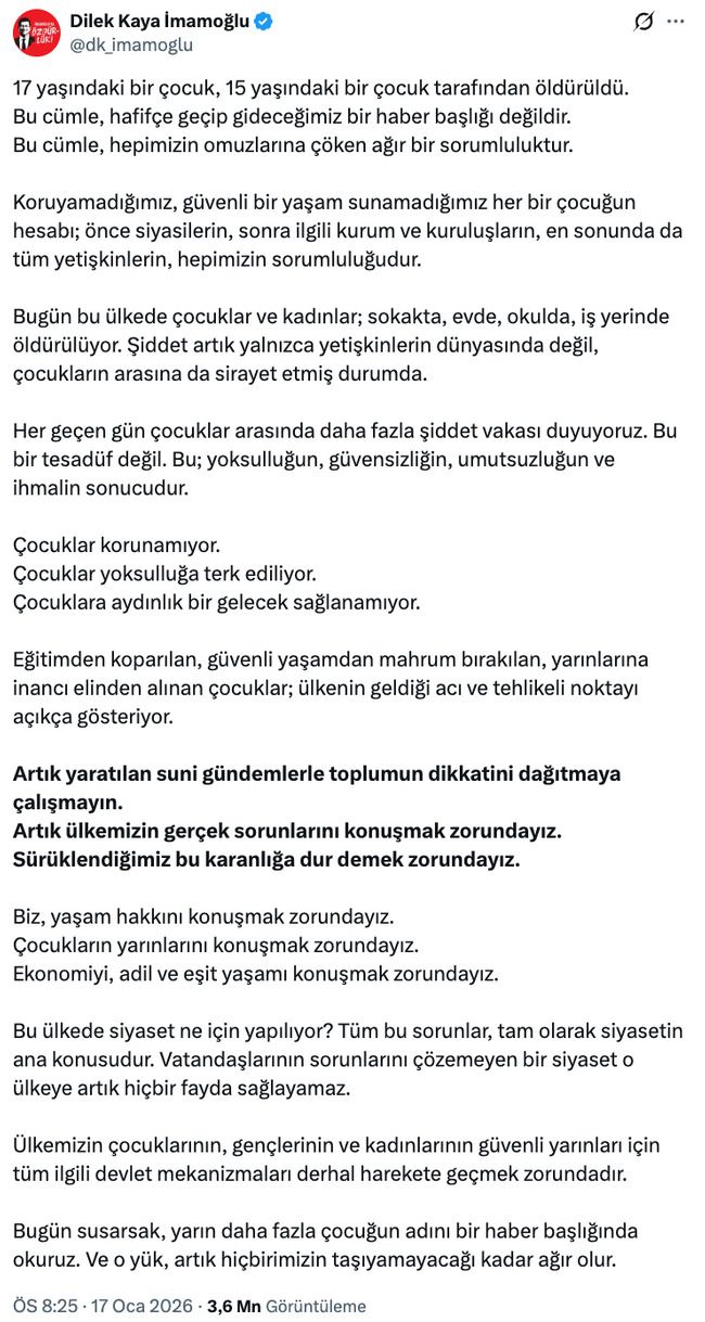 Ahmet Hakan’dan Dilek İmamoğlu’na sert yanıt: Atlas çıkışı 2