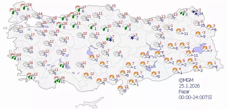 Bahar geliyor: Sıcaklıklar 16 dereceye çıkacak! Önümüzdeki hafta 2 güne dikkat! 6