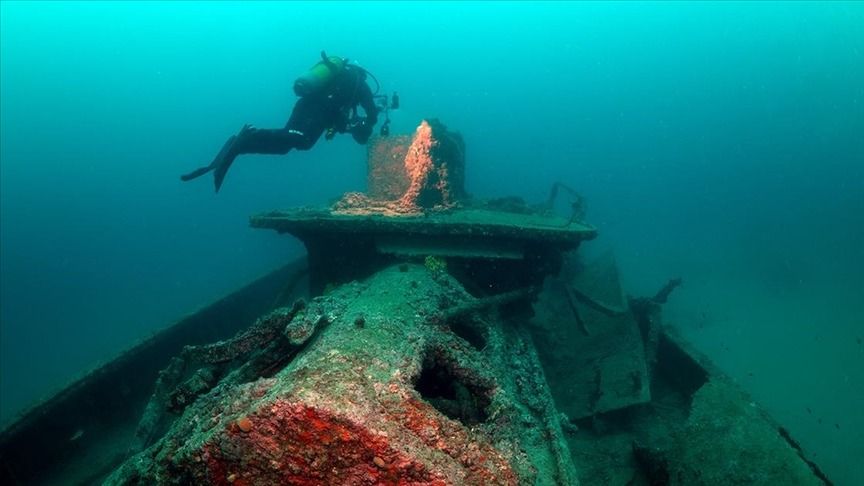 Türkiye, dünyanın en iyi 5 batık dalış destinasyonu arasında yer aldı 8
