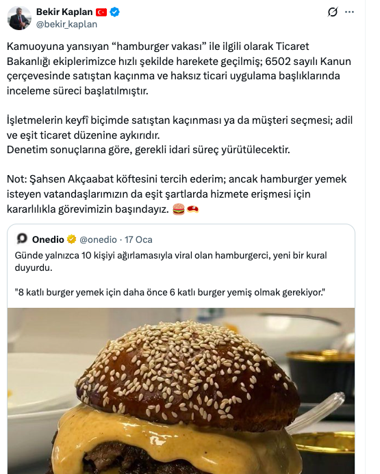 Referansı olmayan giremiyor... Ticaret Bakanlığı günde sadece 10 müşteri kabul eden ve şifreyle girilen ünlü hamburgerci Zmash Burger'e inceleme başlattı 5
