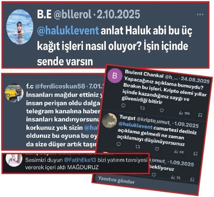 Haluk Levent'in HLKCoin'i vatandaşı mağdur etti! Ödeme sözü yalan mı oldu? Mağdurlardan mesaj yağıyor: Sana güvendik, bizi aylarca oyaladın! 8