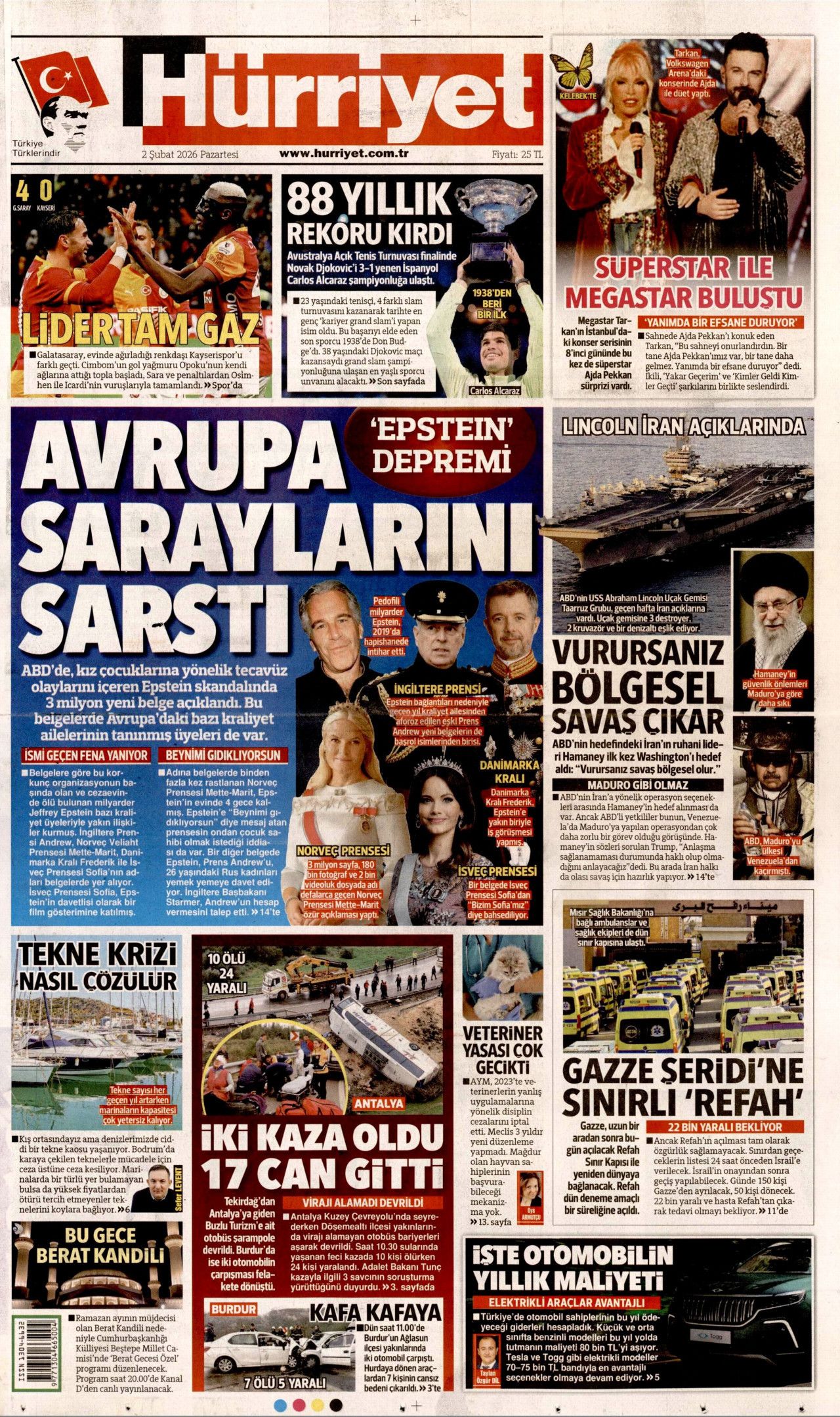 Epstein depremi Avrupa saraylarını sarstı! İsmi geçen fena yanıyor... 1