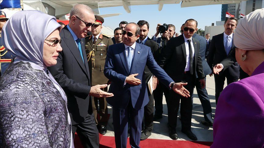 Kahire'de tarihi zirve! Cumhurbaşkanı Erdoğan ve Sisi bir arada! Masada Gazze, Suriye ve 15 milyar dolarlık hedef var! 4