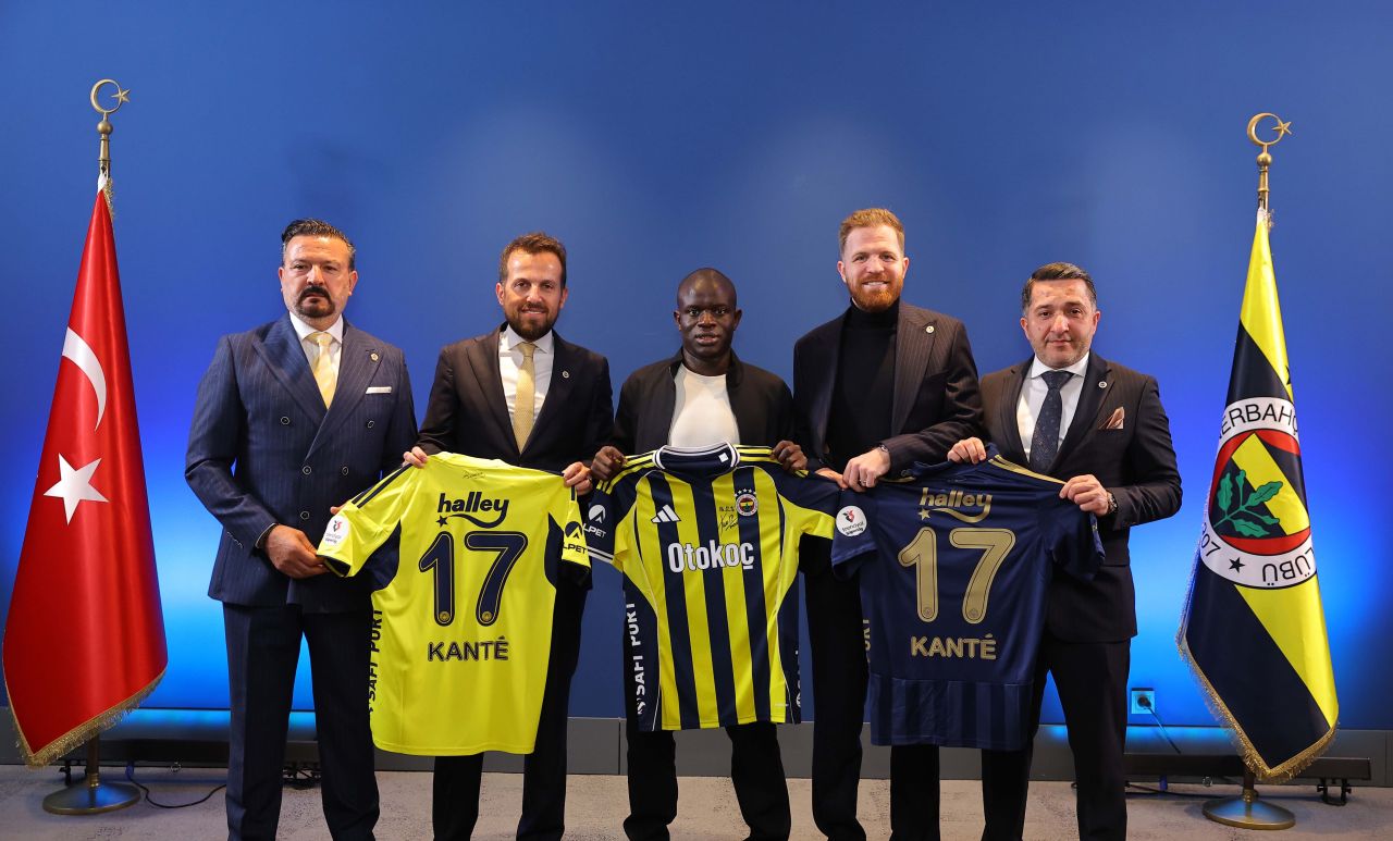 N'Golo Kante resmen Fenerbahçe'de: İrfan Can Kahveci’nin formasını giyecek 2