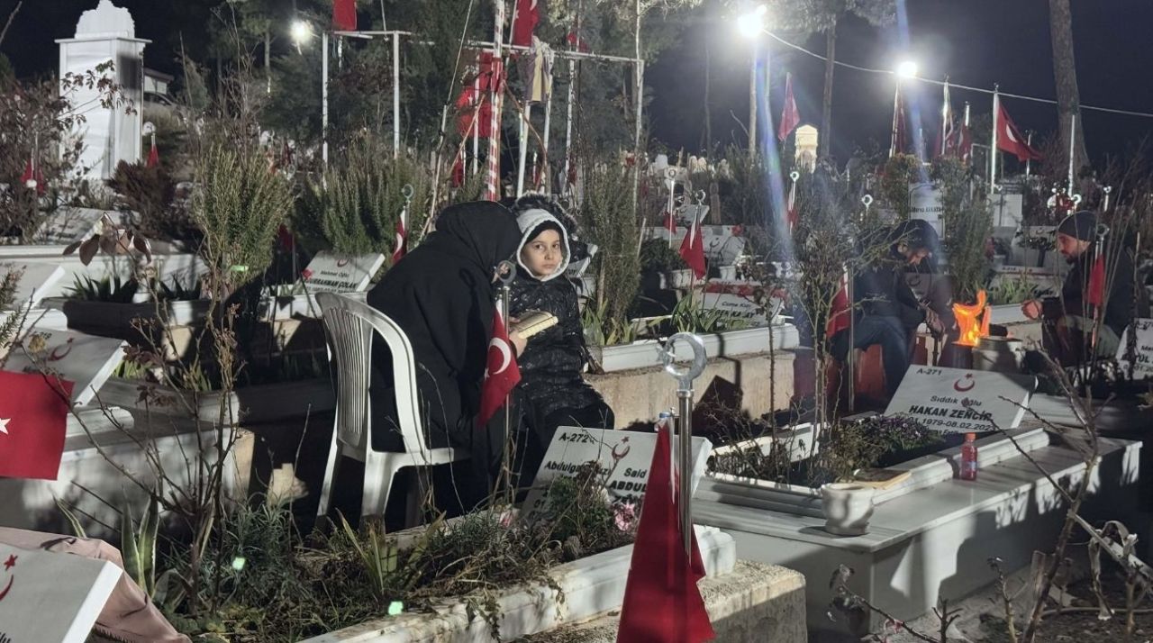 6 Şubat depreminin 3'üncü yılı: Mezarlıkta gözyaşları sel oldu.. 9