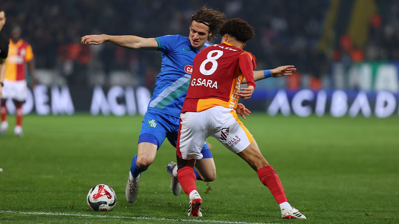 Rizespor-Galatasaray maçındaki tartışmalı pozisyona ilginç yorum 1