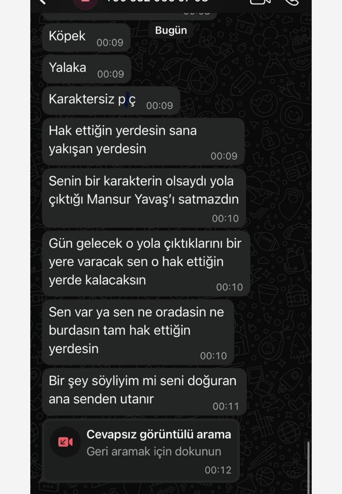 Görüntüler ortaya çıktı: İşte Özel'e ait olduğu iddia edilen o mesajlar 4