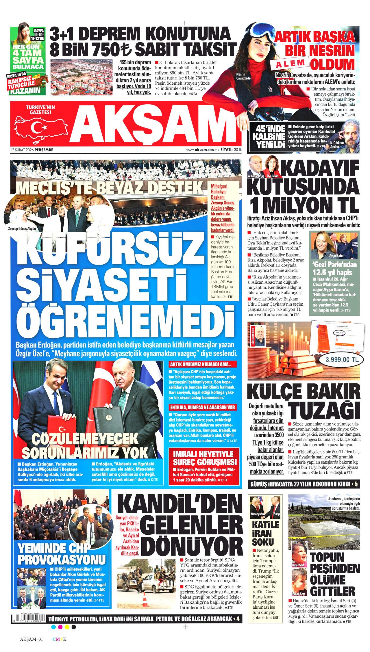 CHP'li vekillerden vandallık... Meclis'te tekmeli yumruklu kavga gazete manşetlerinde! 9