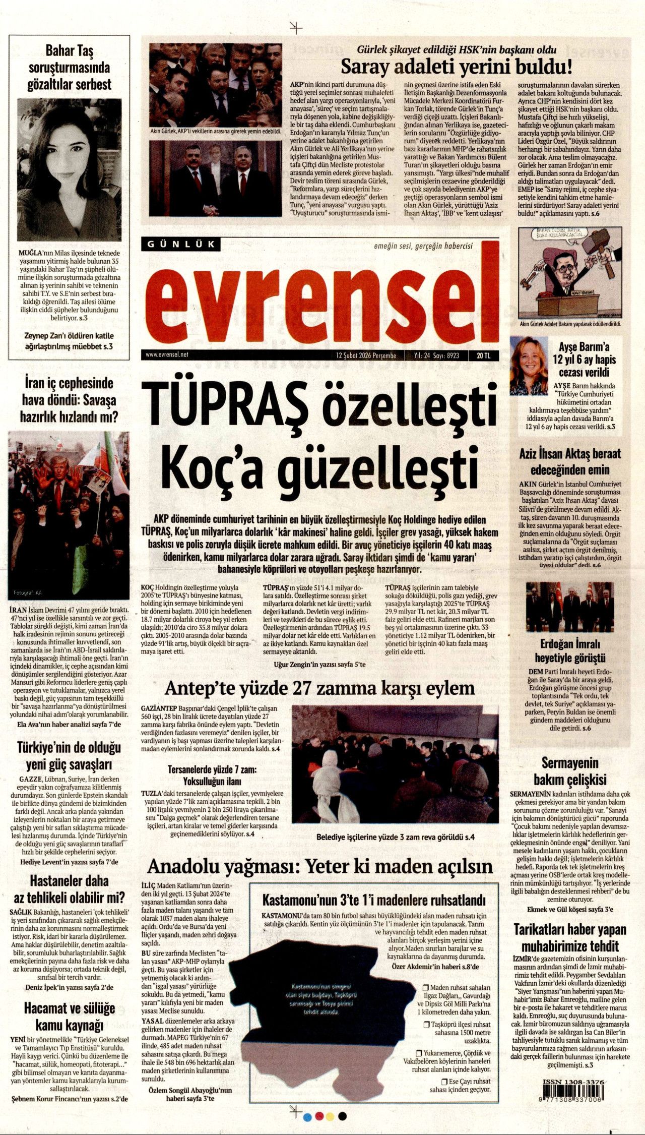 CHP'li vekillerden vandallık... Meclis'te tekmeli yumruklu kavga gazete manşetlerinde! 16