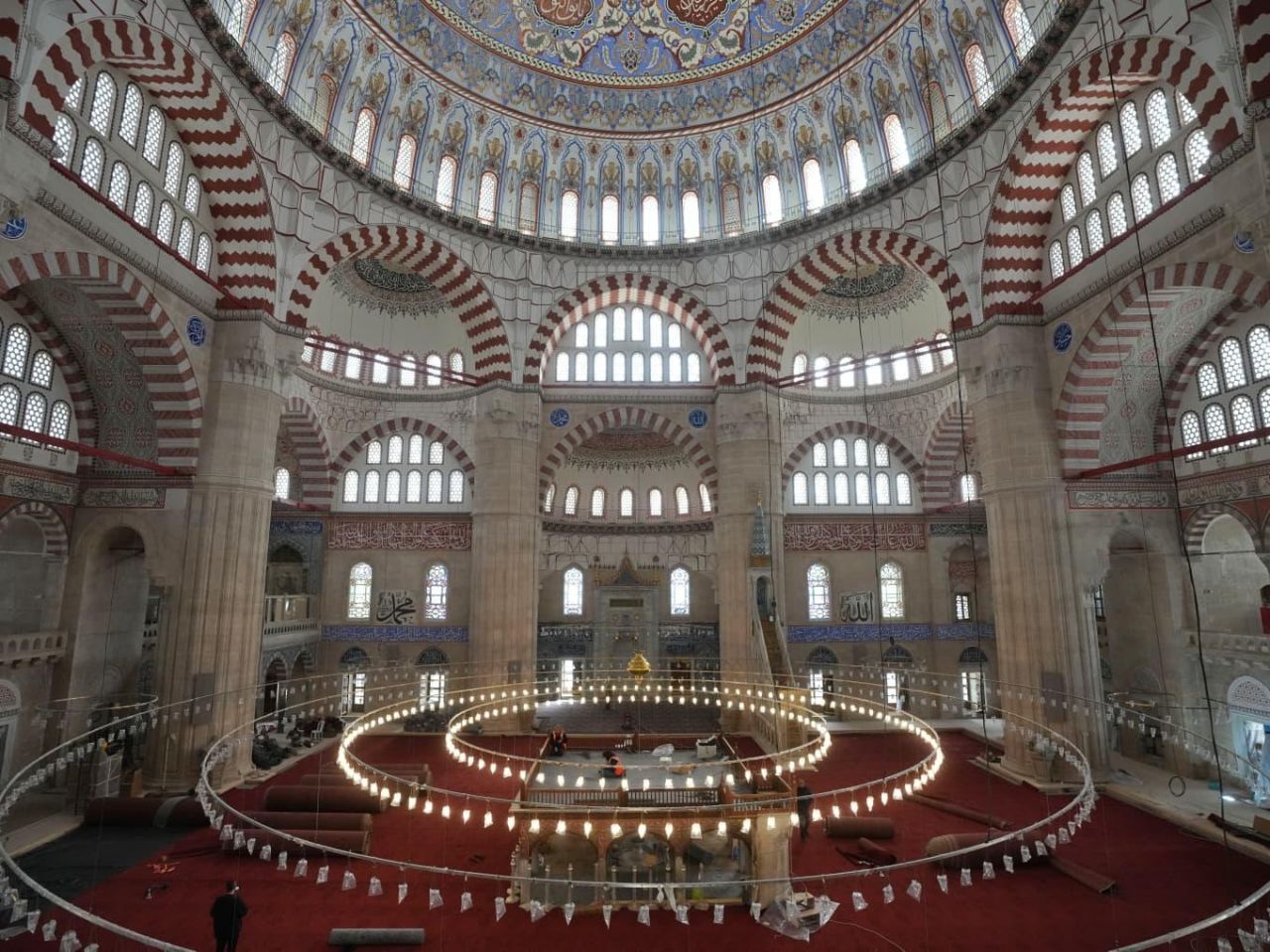 Mimar Sinan'ın ustalık eseri Selimiye Camii Ramazan'a hazır! İlk gün ibadete açılıyor 1